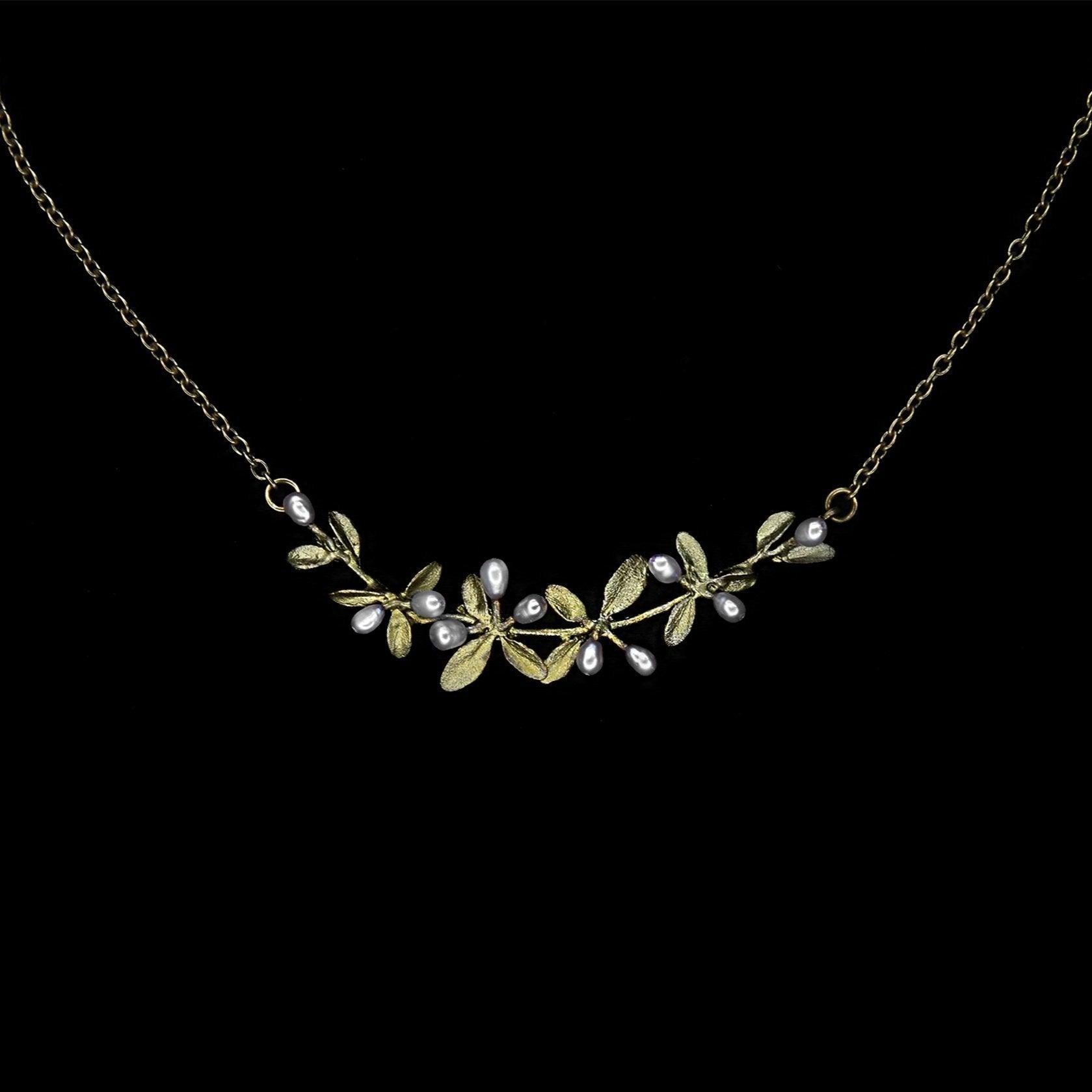 Flowering Thyme Necklace - Bar - Michael Michaud Jewellery