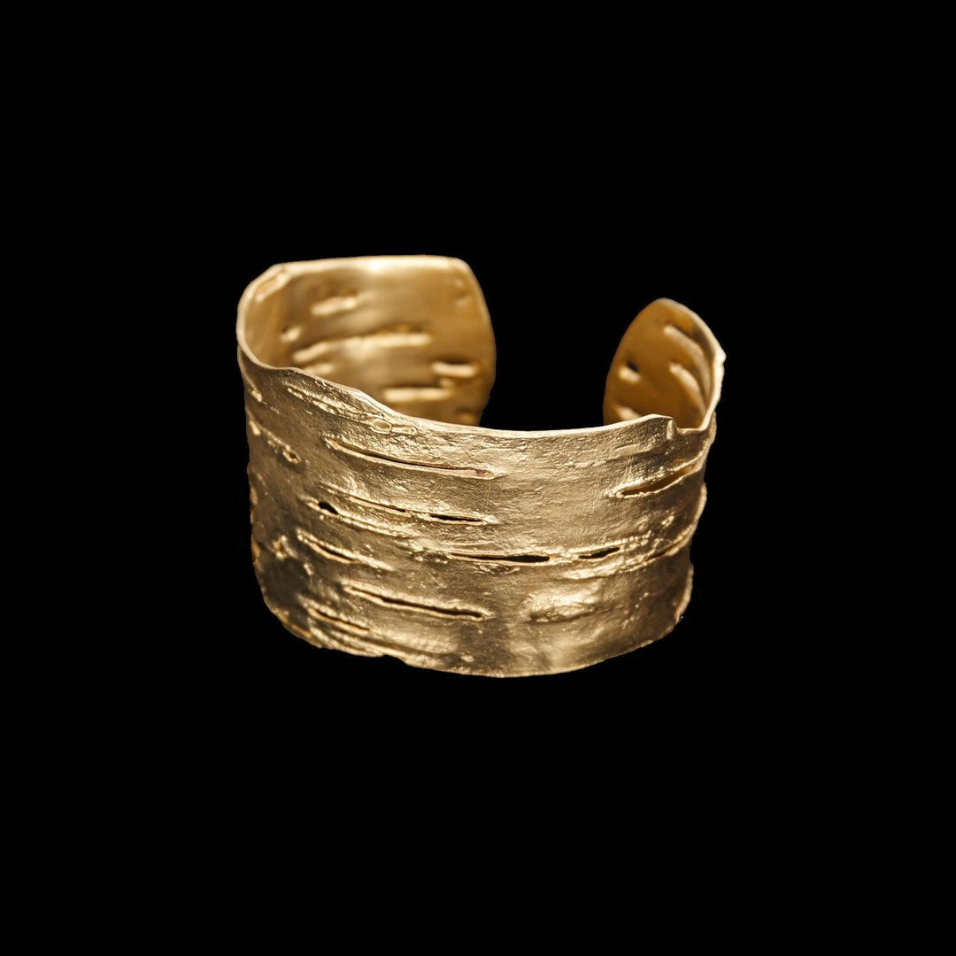 Fine Birch Bark Cuff - Michael Michaud Jewellery