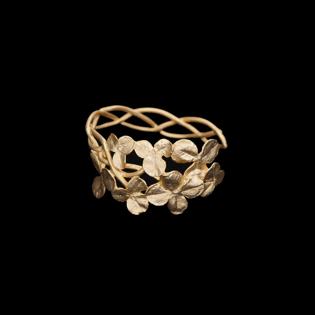 Fine Clover Cuff Bracelet - Michael Michaud Jewellery