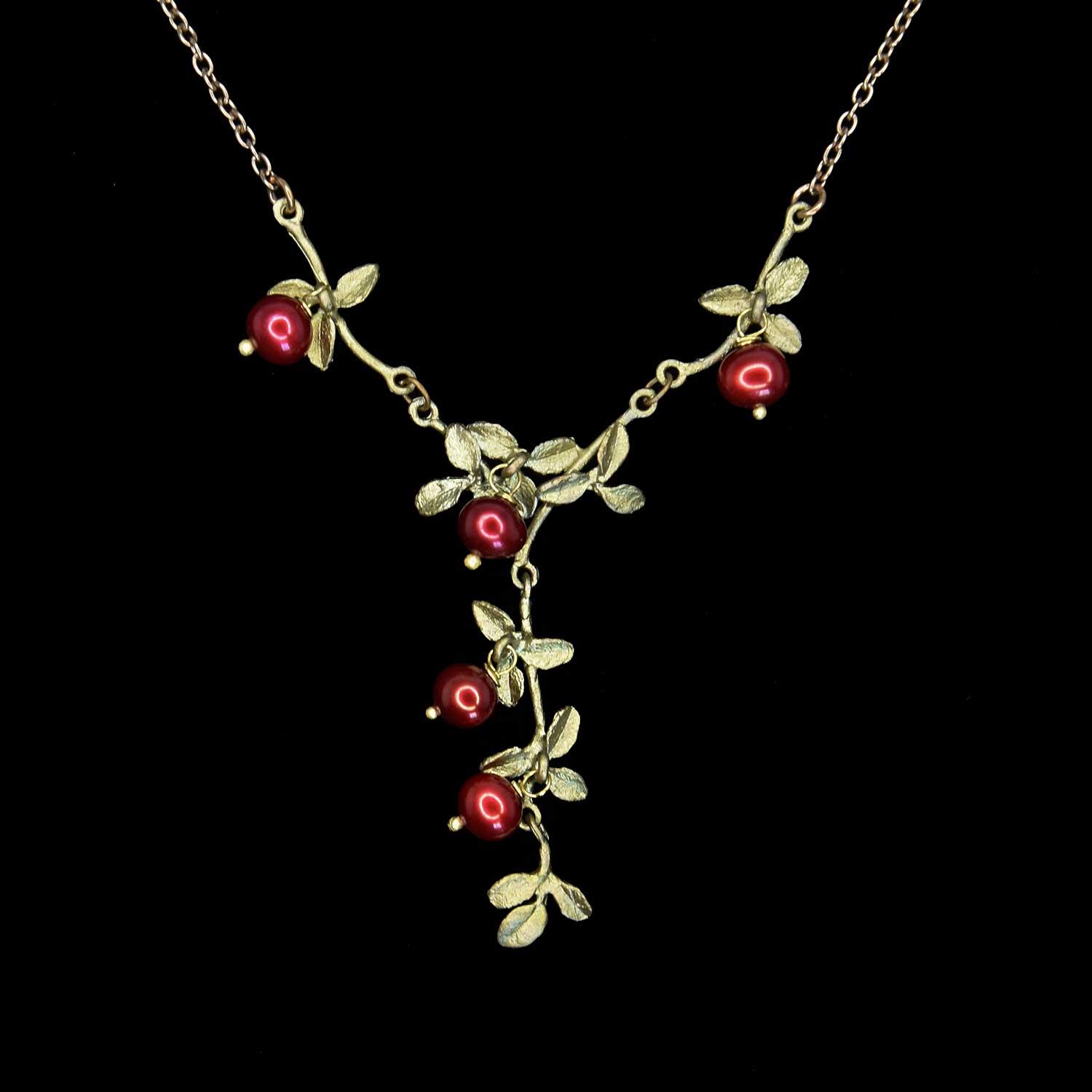 Cranberry Pendant - Drop - Michael Michaud Jewellery