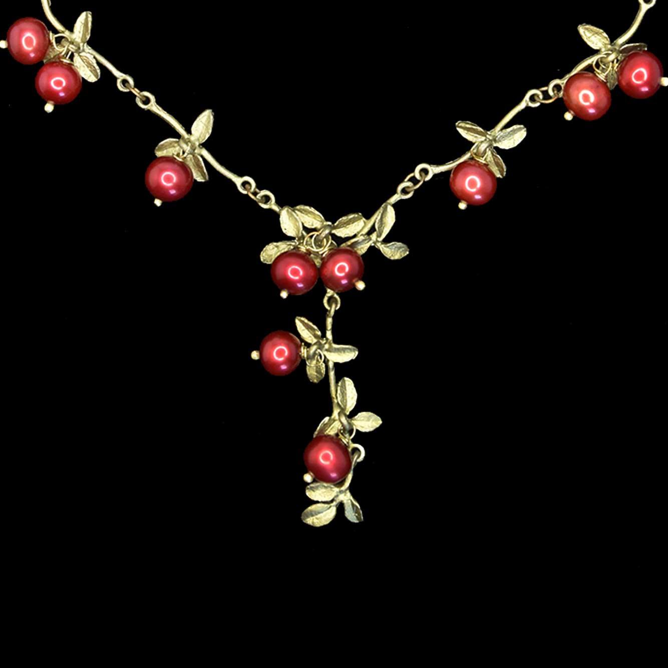 Cranberry Necklace - Statement - Michael Michaud Jewellery
