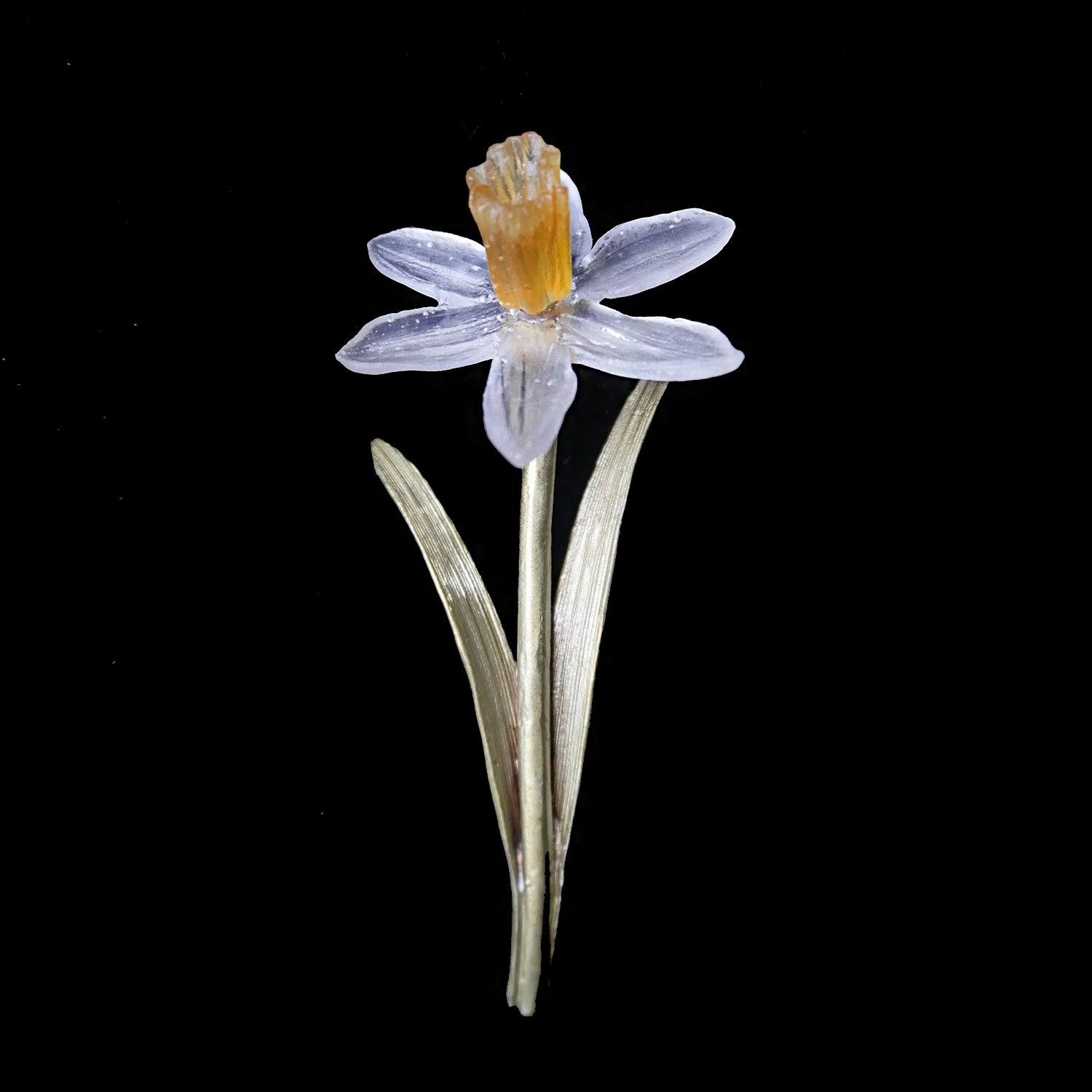Daffodil Brooch - Michael Michaud Jewellery