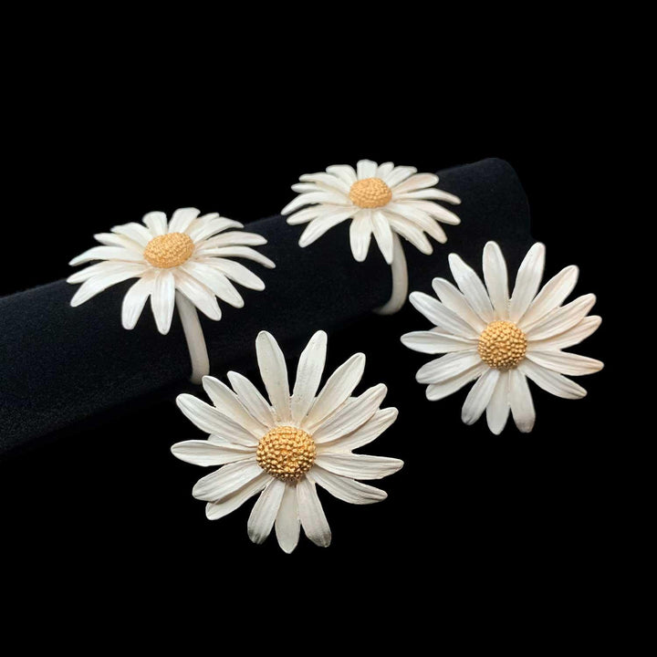 Daisy Napkin Rings - Michael Michaud Jewellery