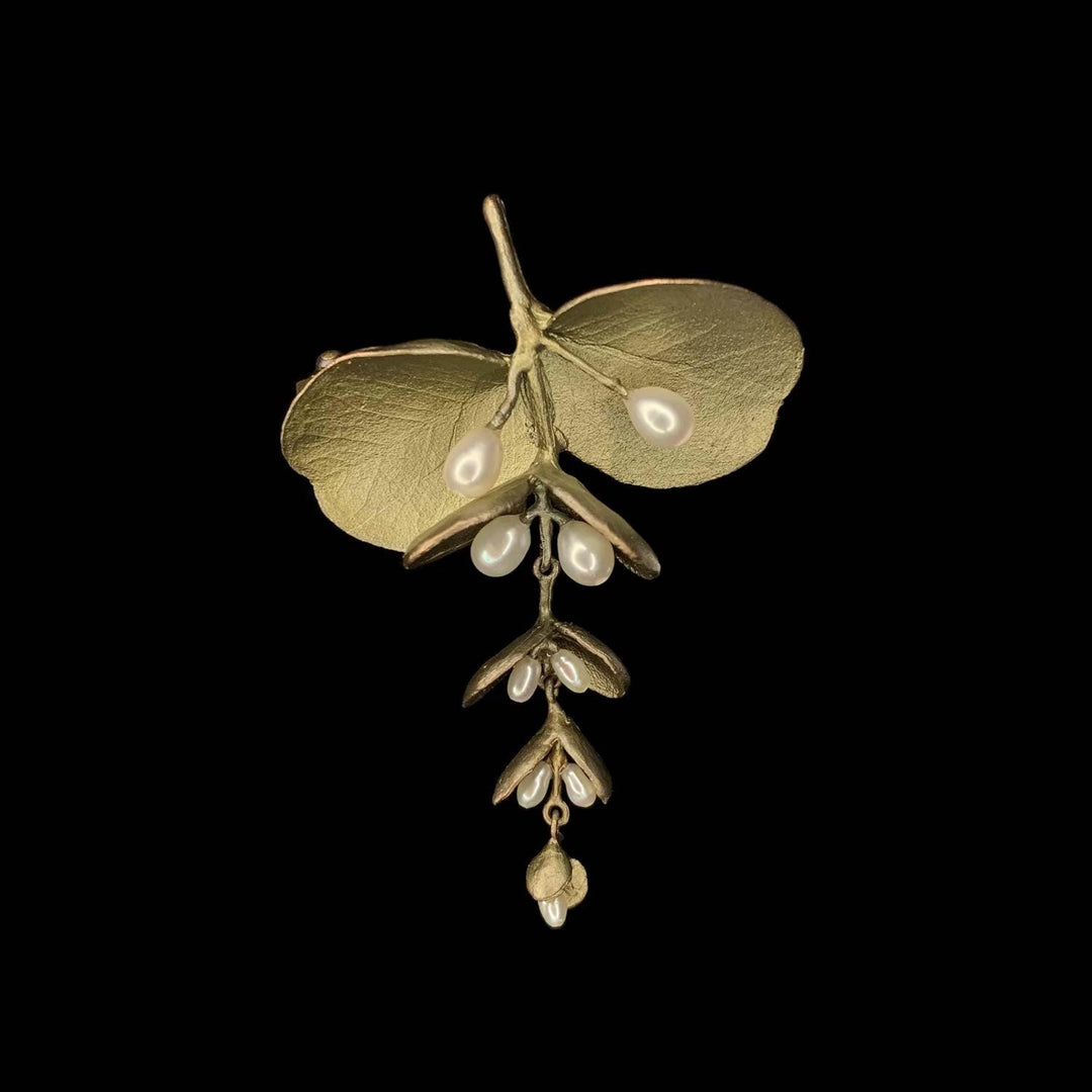 Eucalyptus Seed Brooch - Michael Michaud Jewellery