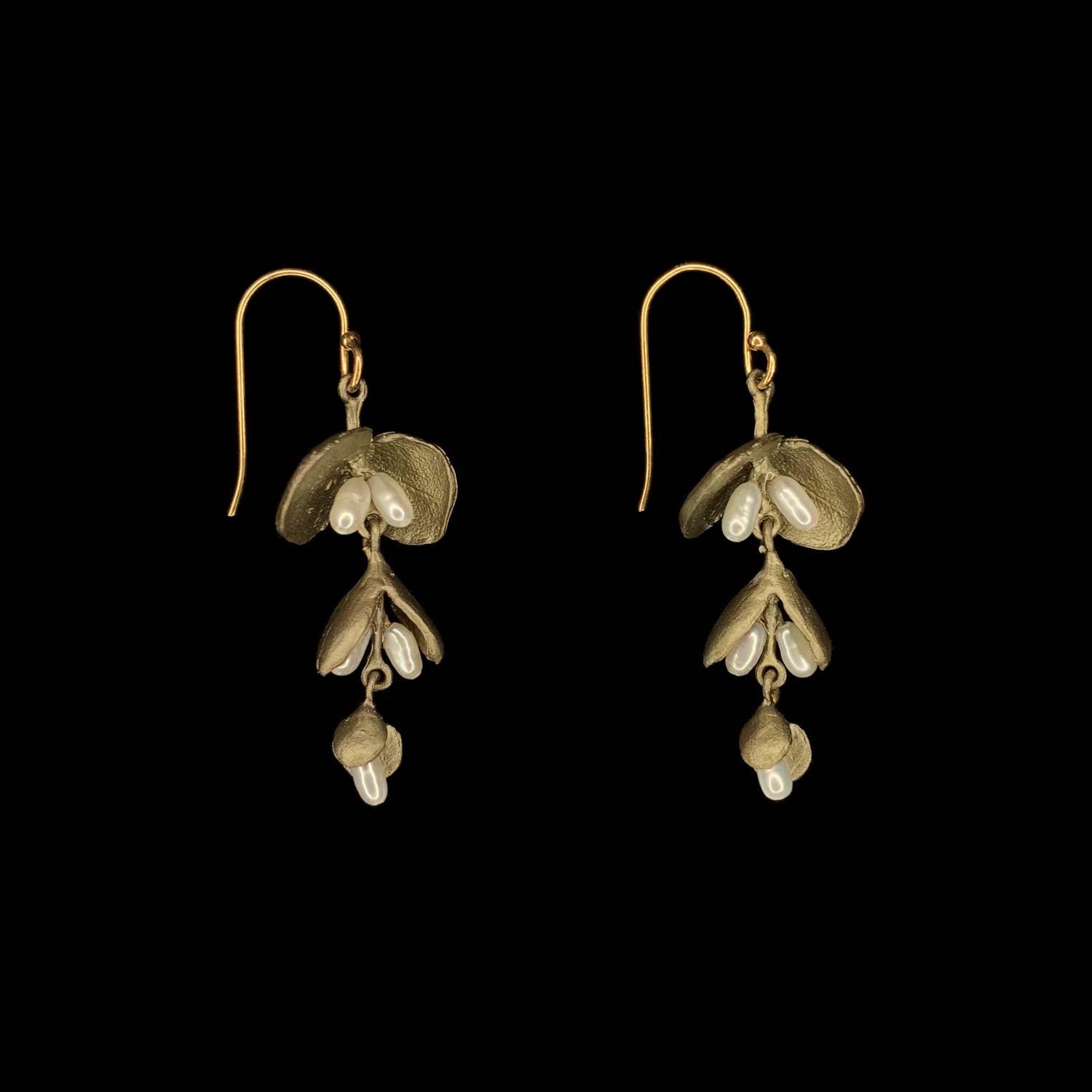 Eucalyptus Seed Earrings - Wire - Michael Michaud Jewellery