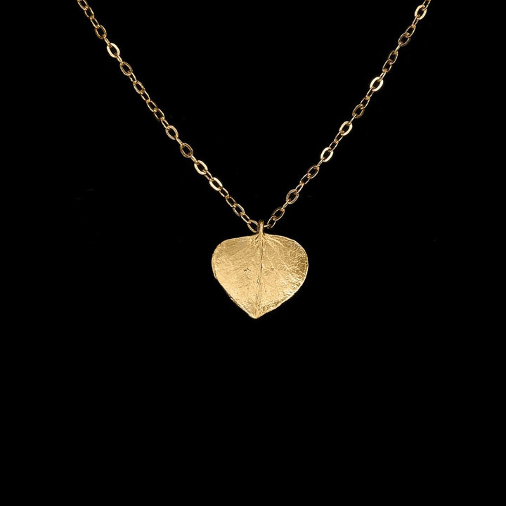 Fine Eucalyptus Pendant - Michael Michaud Jewellery