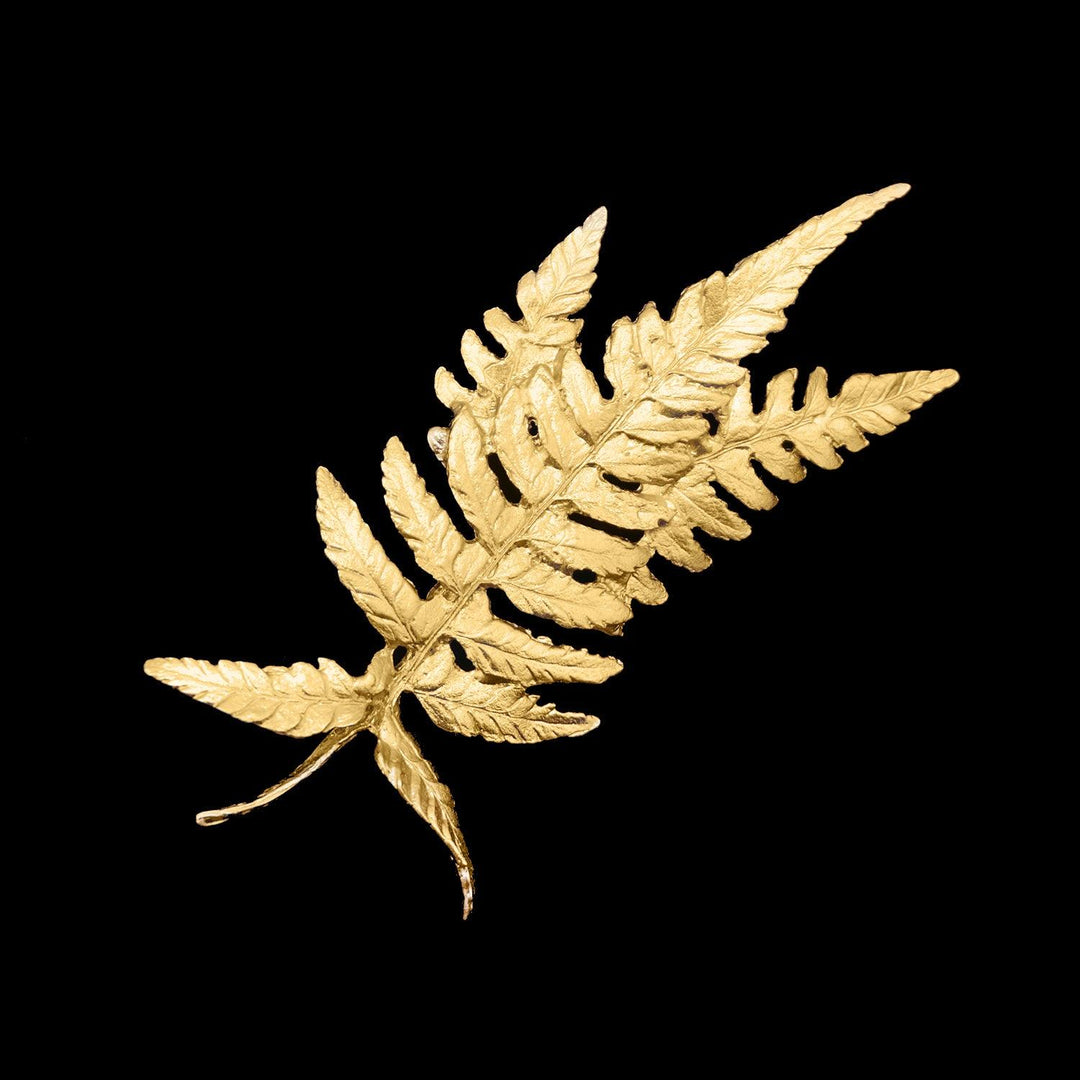 Fine Fern Brooch - Michael Michaud Jewellery