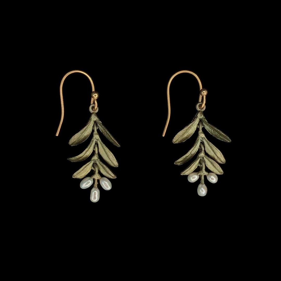 Jasmine Vine Earrings - Wire - Michael Michaud Jewellery