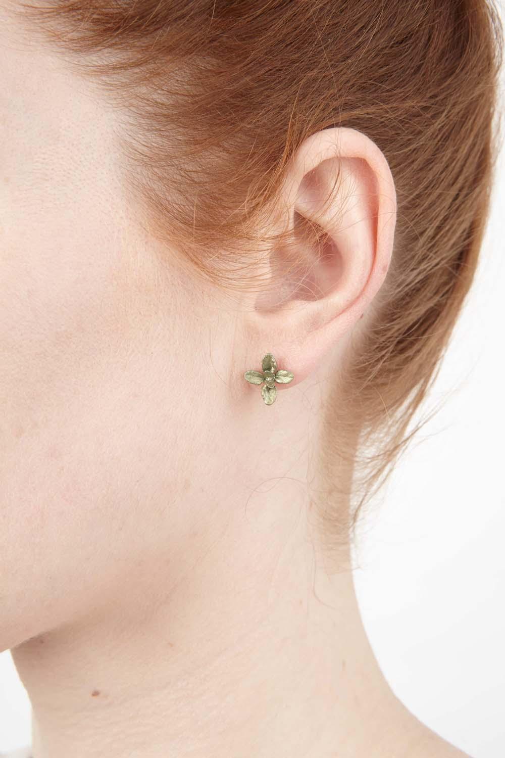 Petite Herb - Thyme Post Earring - Michael Michaud Jewellery