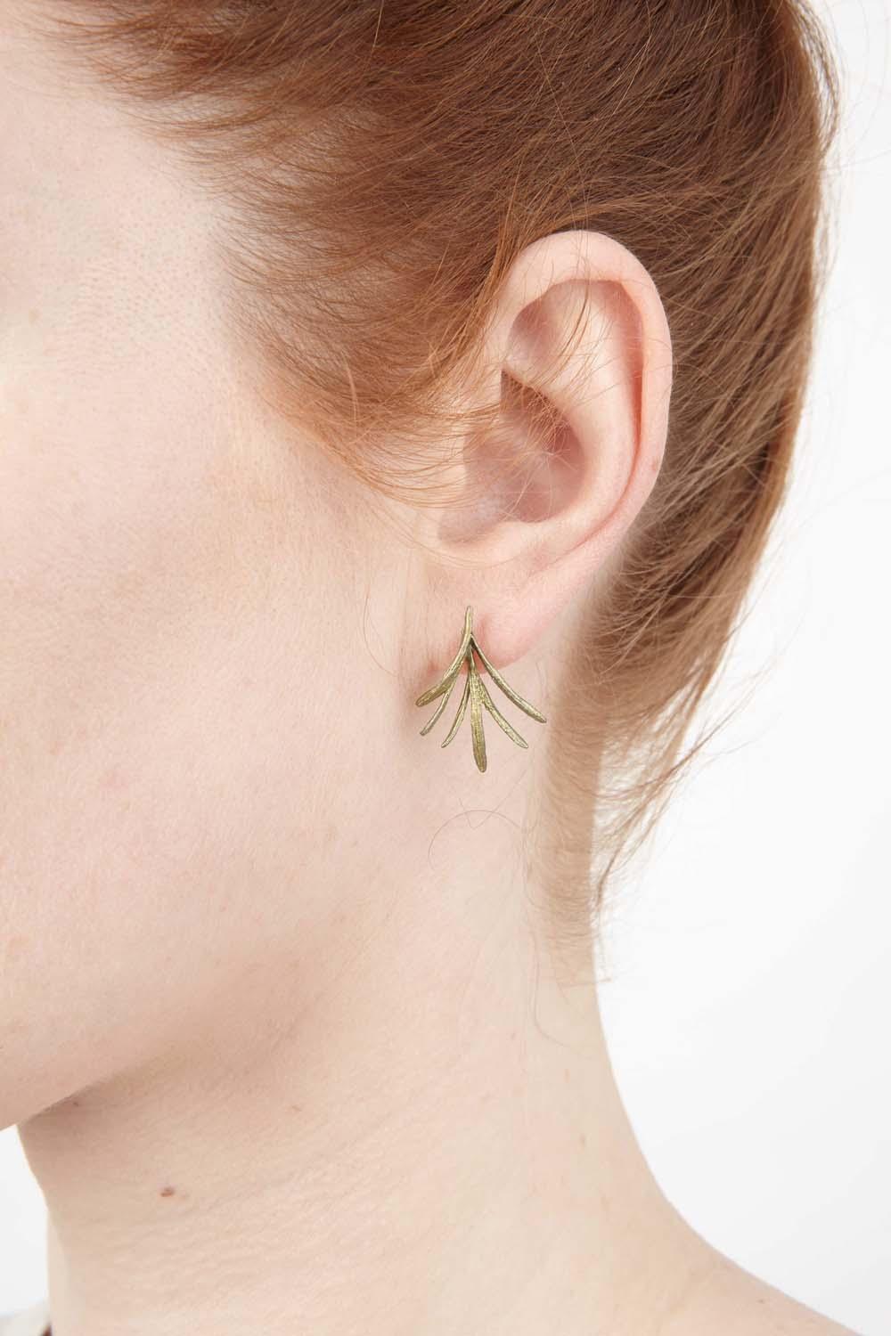 Petite Herb - Rosemary Post Earring - Michael Michaud Jewellery