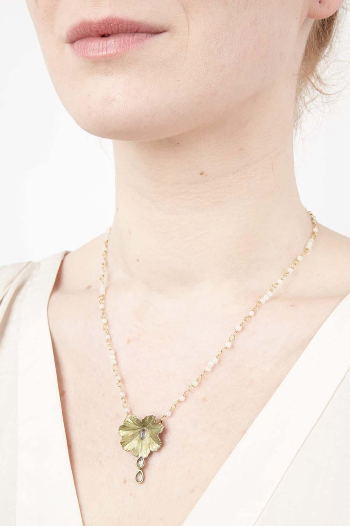 Lady's Mantle Pendant - Beads - Michael Michaud Jewellery