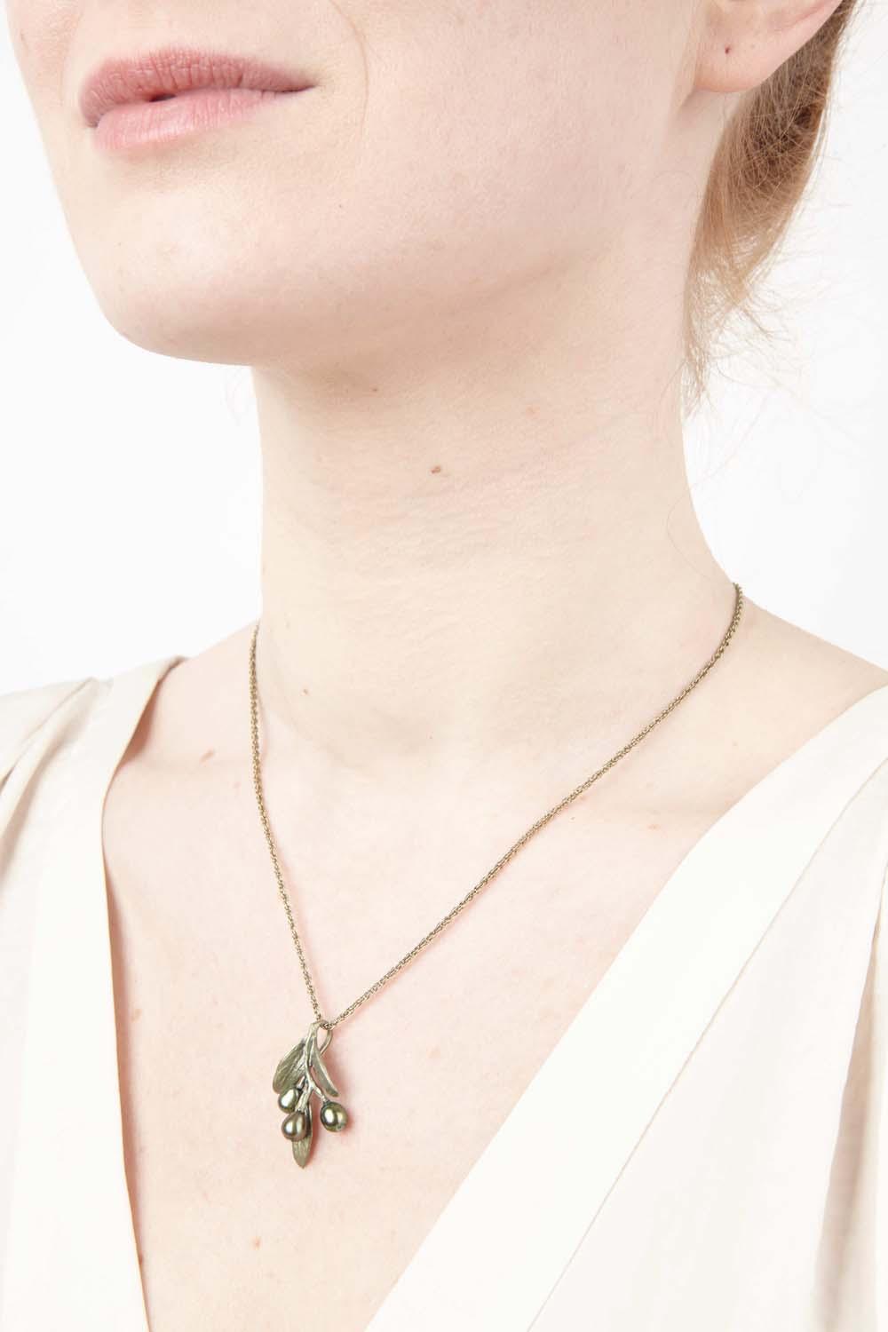 Olive Pendant - Michael Michaud Jewellery