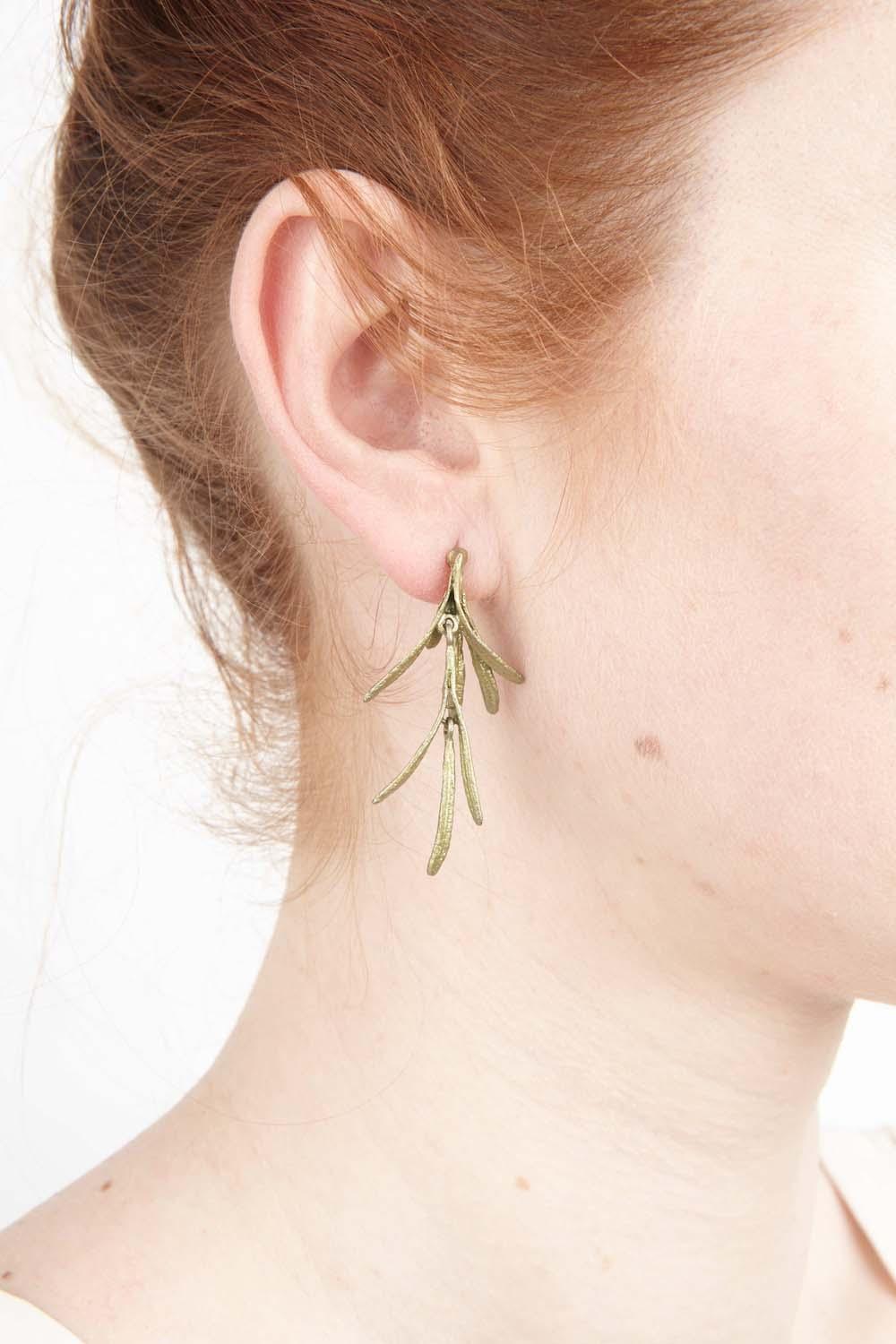 Rosemary Earrings - Short Dangle Post - Michael Michaud Jewellery