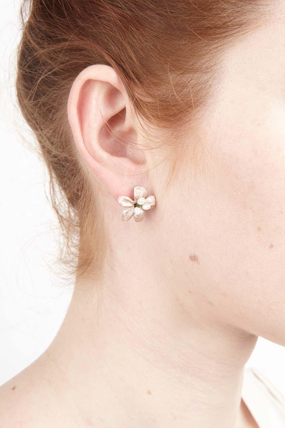Azalea Earring - Post - Michael Michaud Jewellery