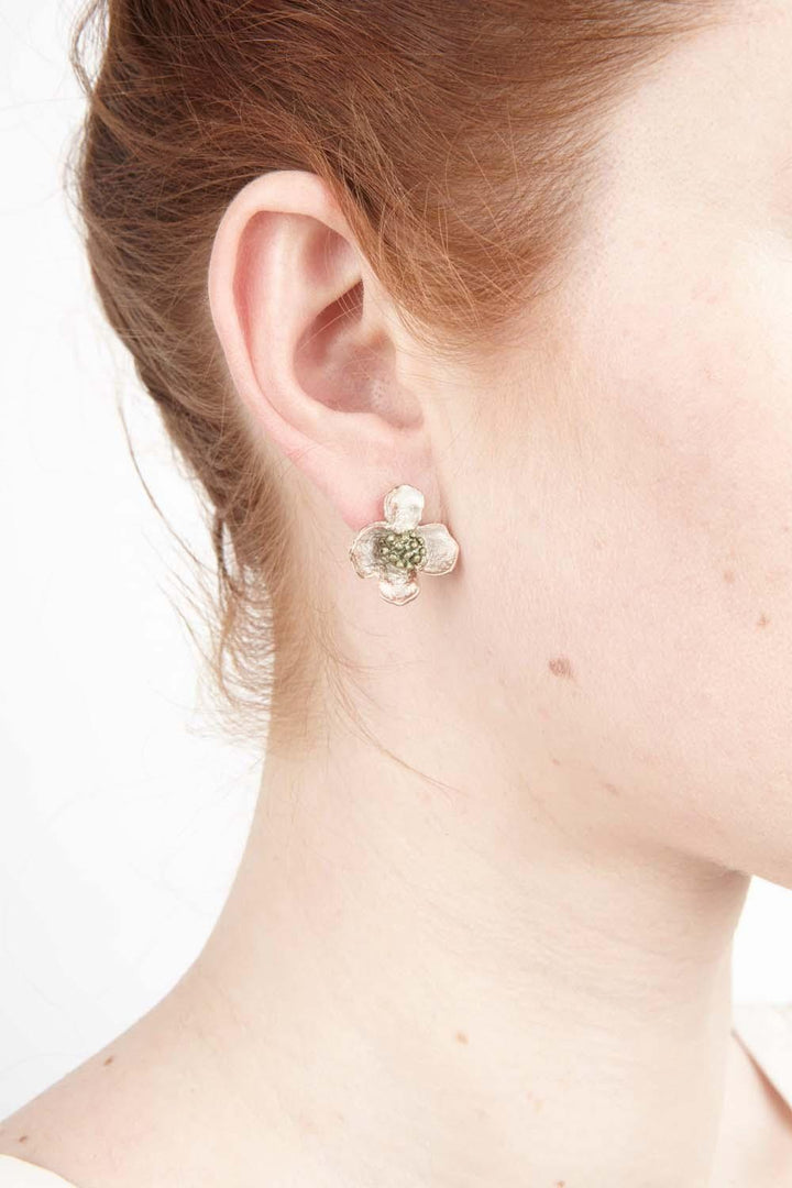 Dogwood Earrings - Post - Michael Michaud Jewellery