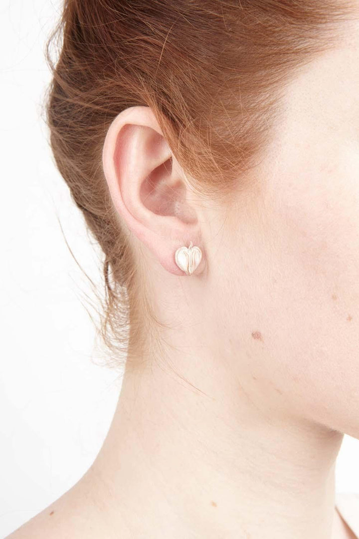 Bleeding Heart Earrings - Petite Post - Michael Michaud Jewellery