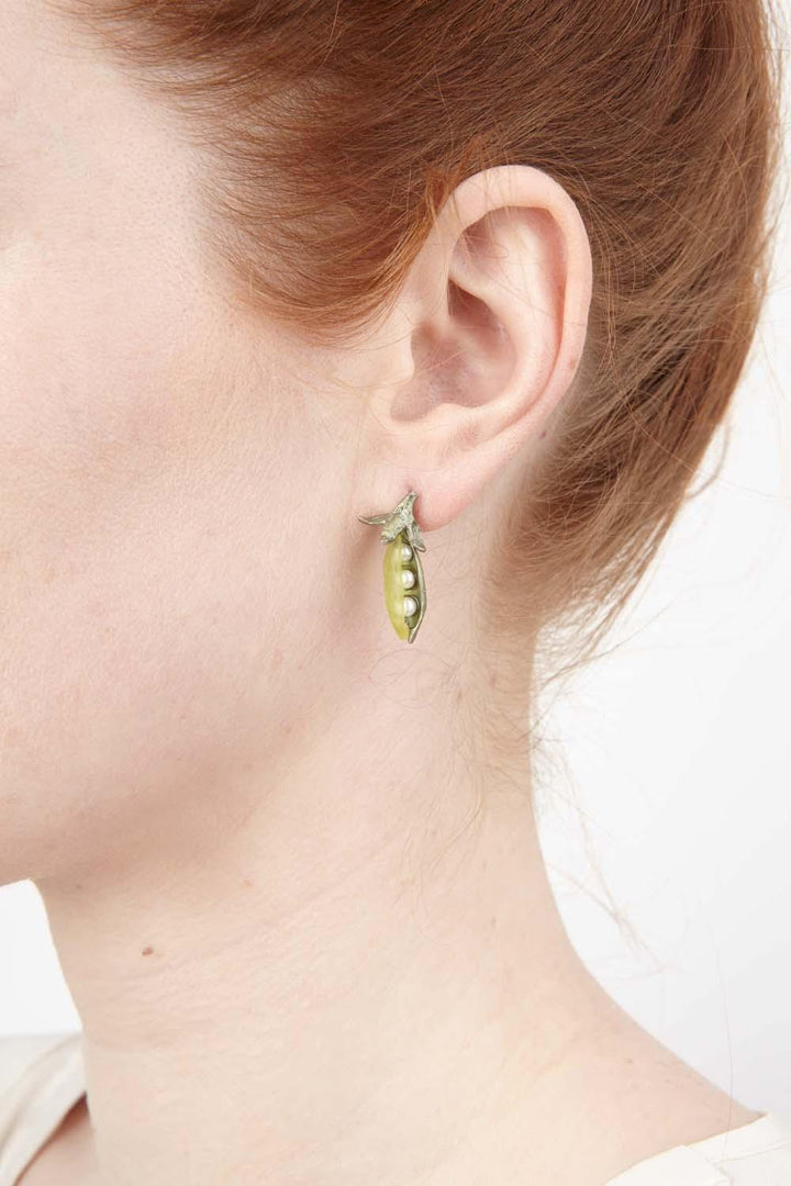 Sweet Pea Earrings - Petite Post - Michael Michaud Jewellery