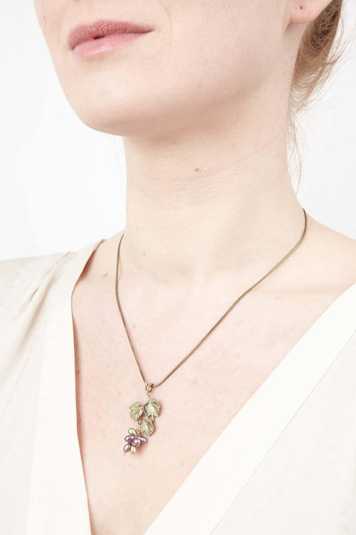 Grape Vines Pendant - Michael Michaud Jewellery