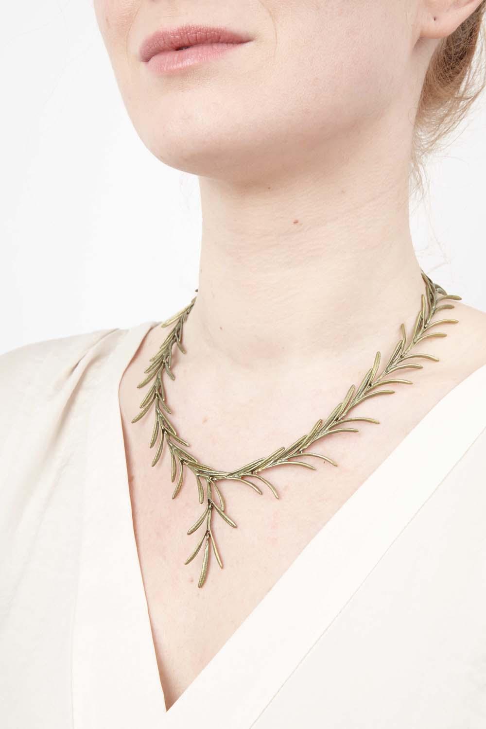 Rosemary Necklace - Spray Collar - Michael Michaud Jewellery
