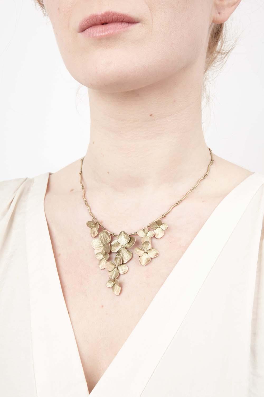 Hydrangea Necklace - Contour - Michael Michaud Jewellery