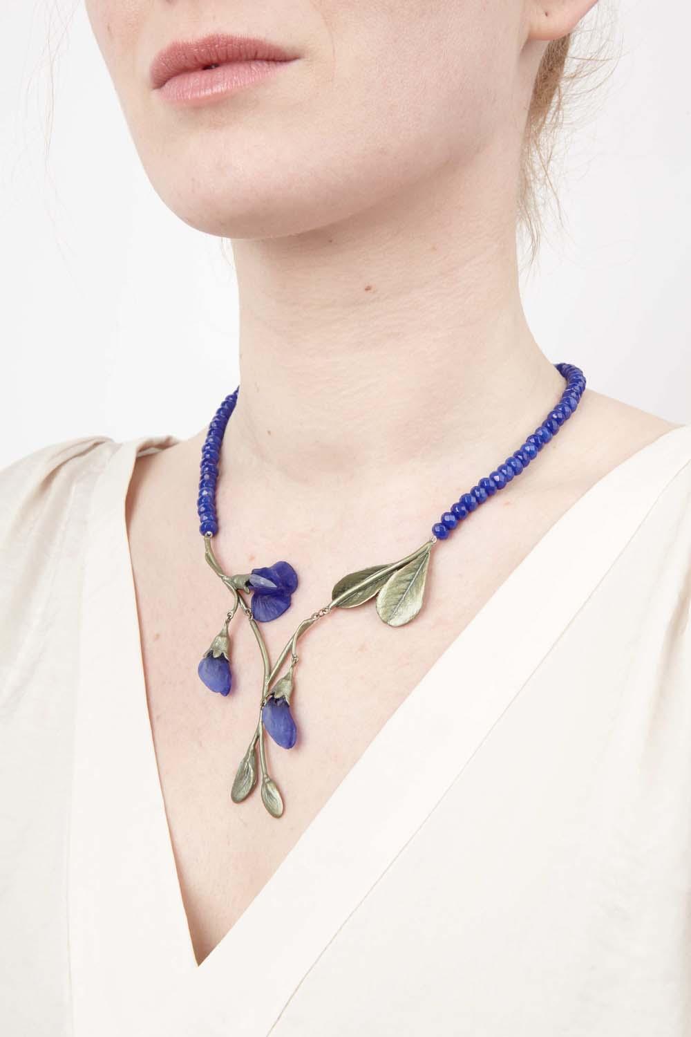 False Indigo Necklace - Michael Michaud Jewellery