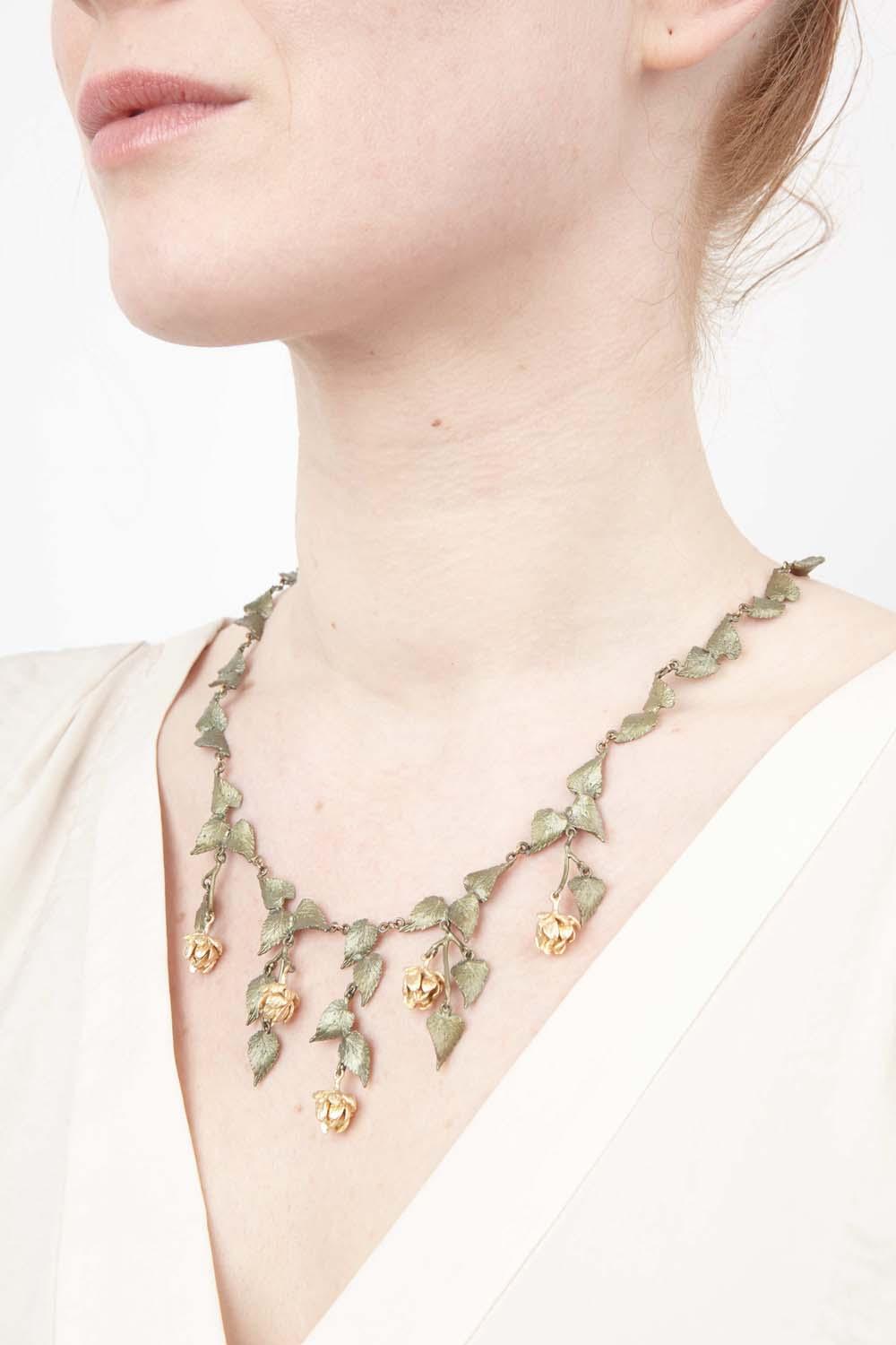 Hops Necklace - Statement - Michael Michaud Jewellery
