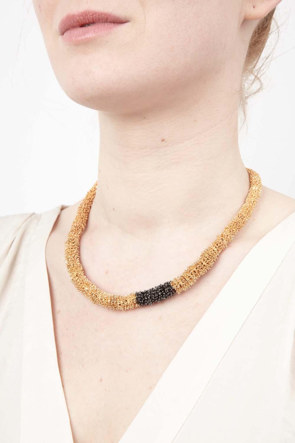 Gone To Seed Necklace - Two Tone Contour - Michael Michaud Jewellery