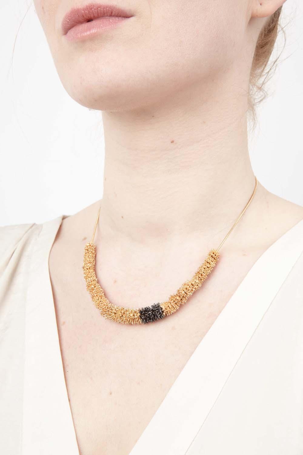 Gone To Seed Necklace - Two Tone - Michael Michaud Jewellery