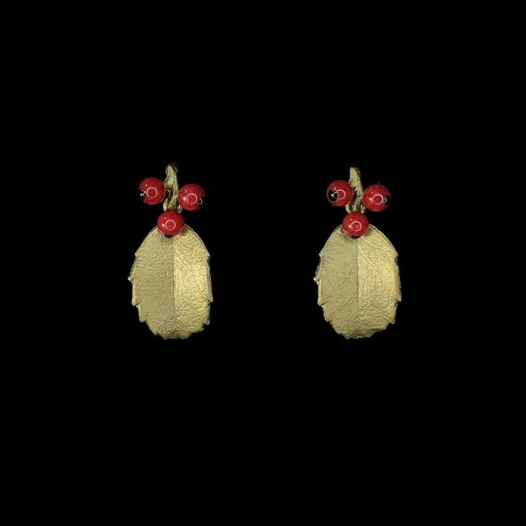 Holly Jade Earrings - Post - Michael Michaud Jewellery