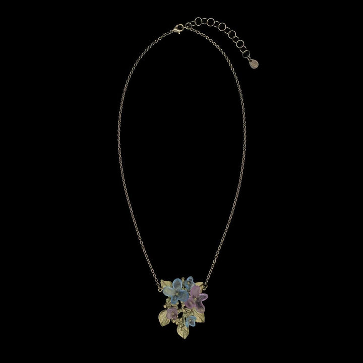 Hydrangea Teller Blue Pendant - Cluster - Michael Michaud Jewellery