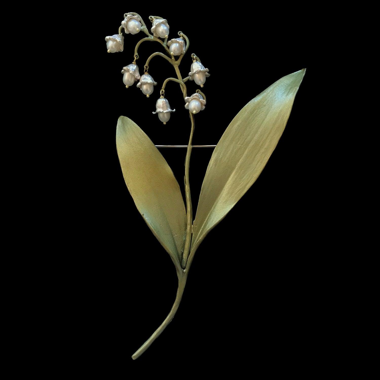 Lily of the Valley Brooch - Exclusive - Michael Michaud Jewellery