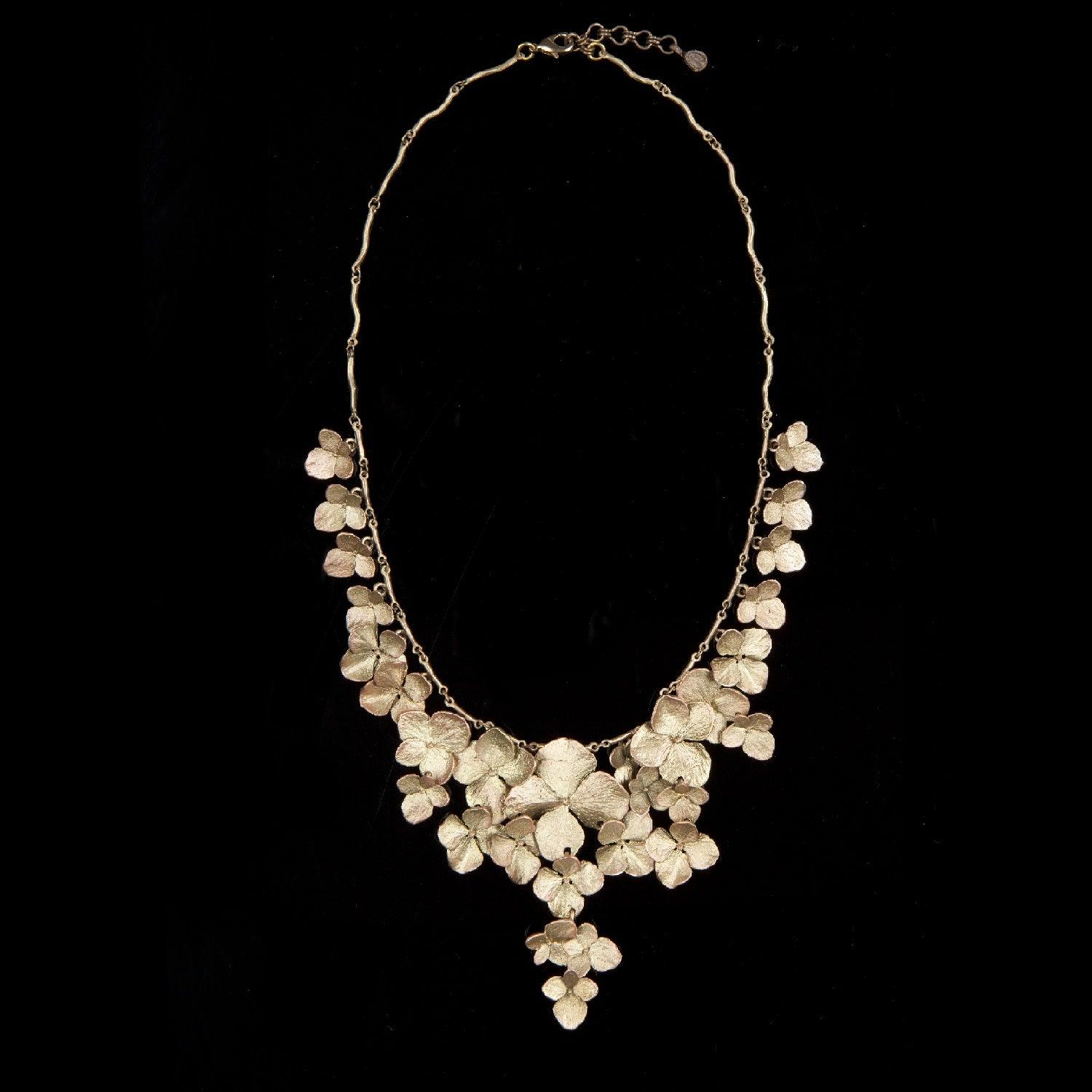Hydrangea Necklace - Full Petals - Michael Michaud Jewellery