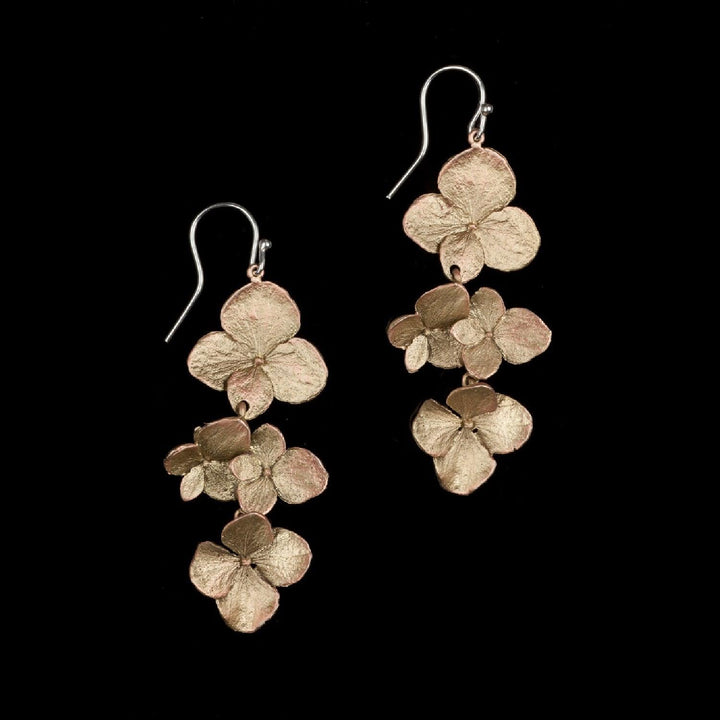 Hydrangea Earrings - Shower - Michael Michaud Jewellery