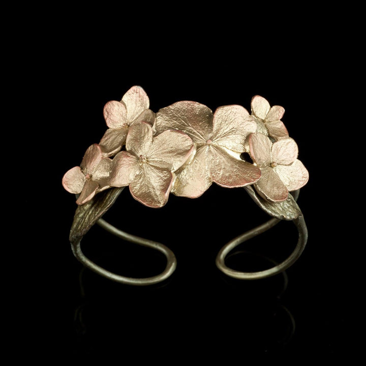 Hydrangea Cuff Bracelet - Michael Michaud Jewellery