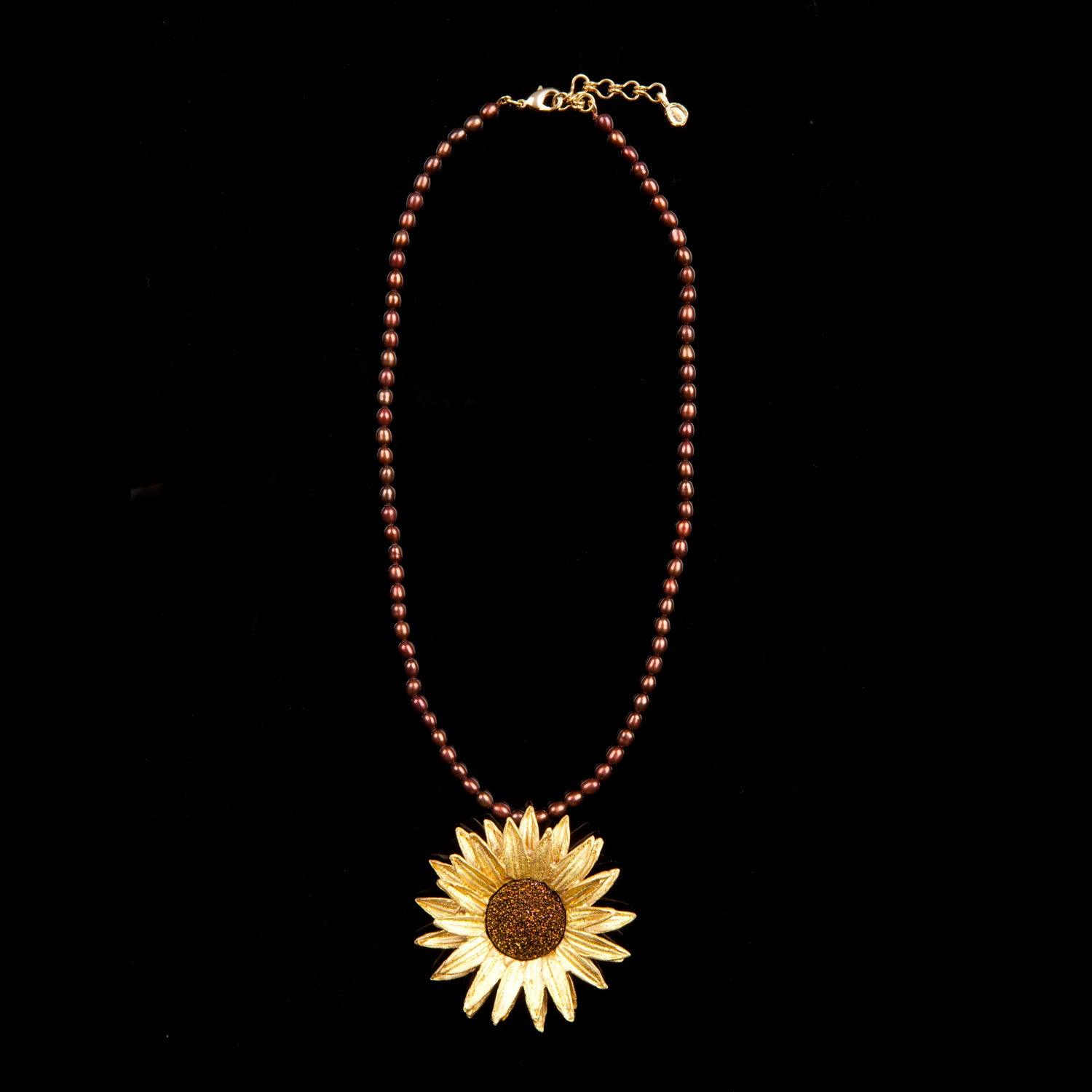 Sunflower Necklace - Michael Michaud Jewellery