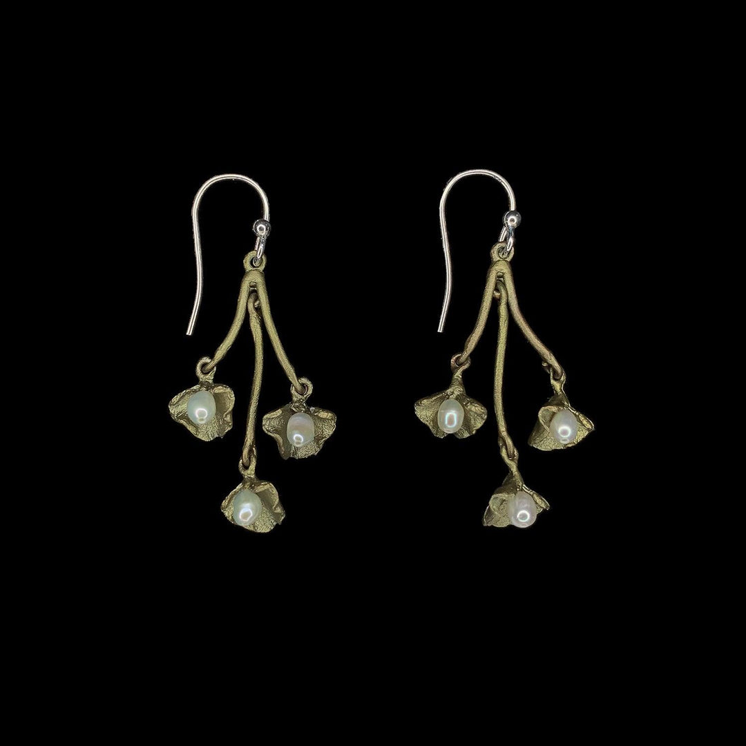 Silver Falls Earrings - Dangle Wire - Michael Michaud Jewellery