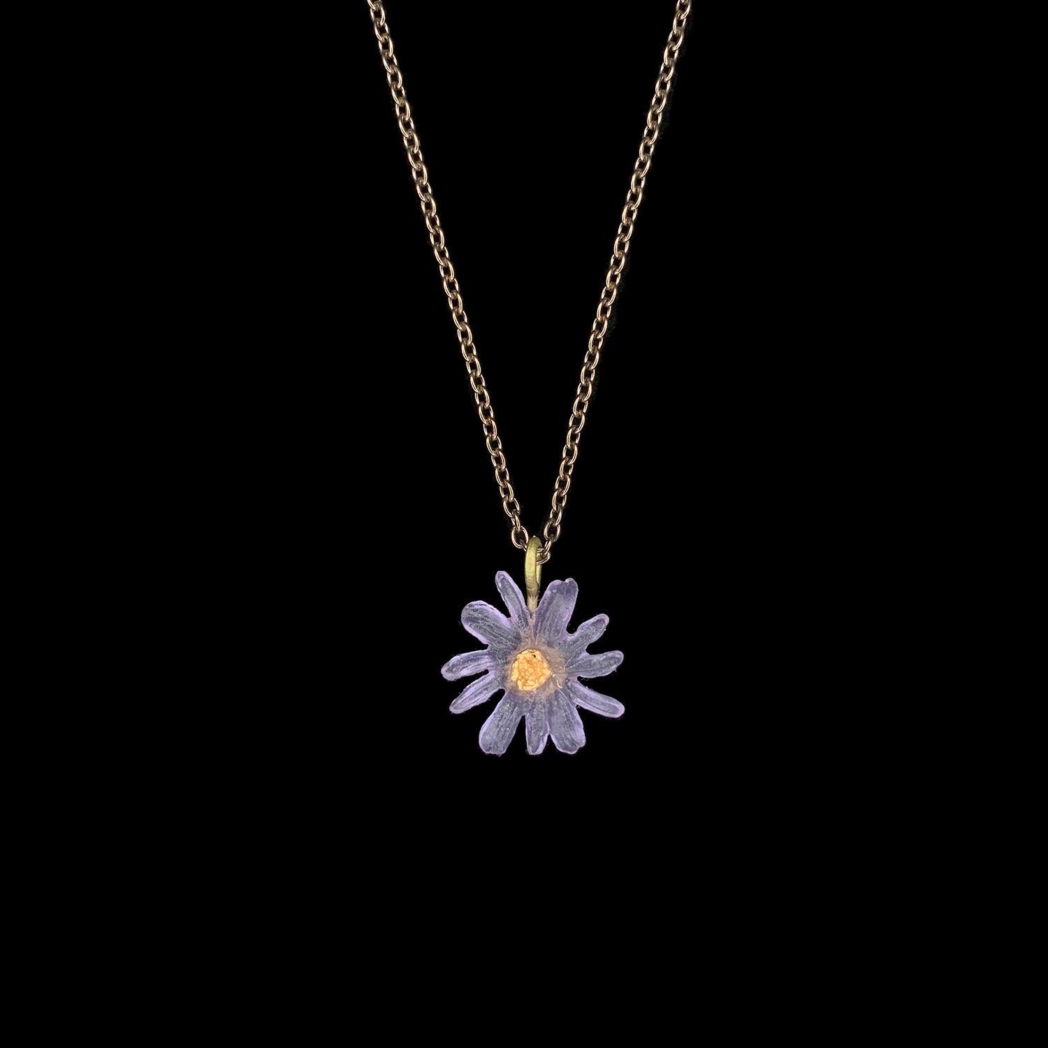 Aster Pendant - Single Flower - Michael Michaud Jewellery