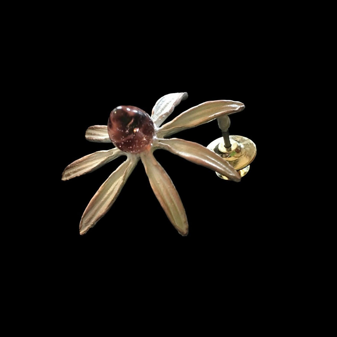 Echinacea Lapel Pin - Michael Michaud Jewellery