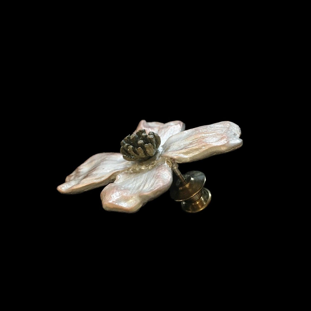 Dogwood Lapel Pin - Michael Michaud Jewellery