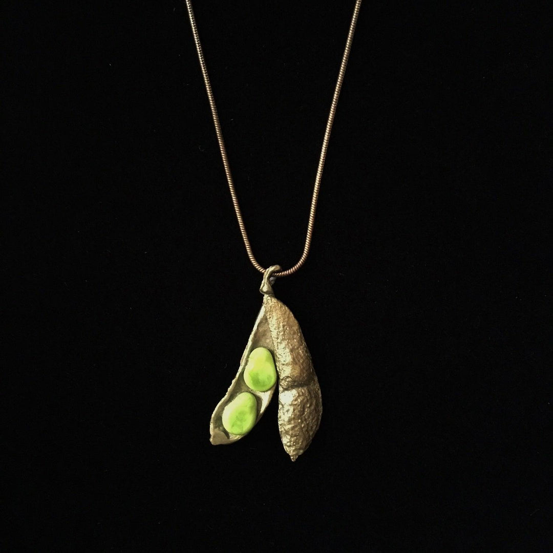 Edamame Pendant - Michael Michaud Jewellery