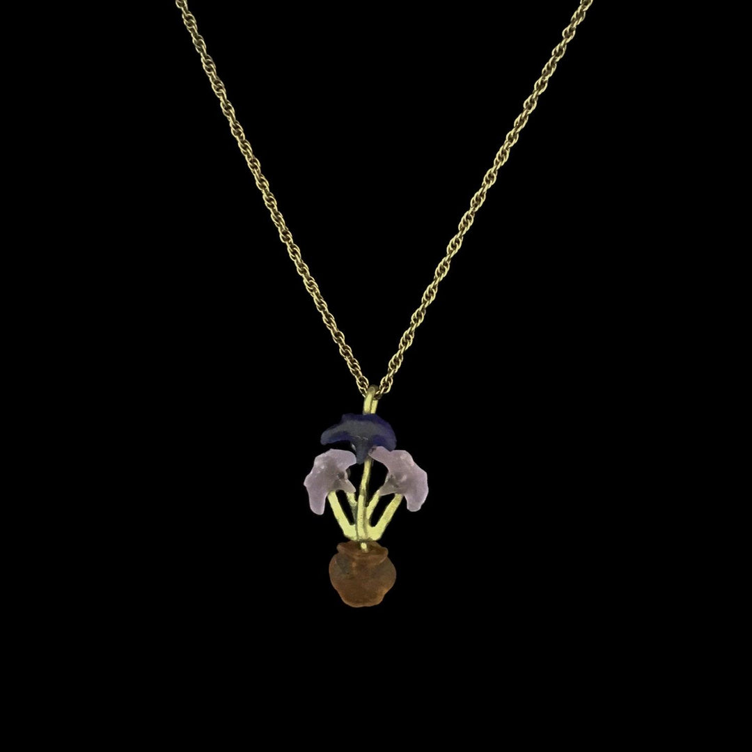 Van Gogh Irises Pendant - Michael Michaud Jewellery