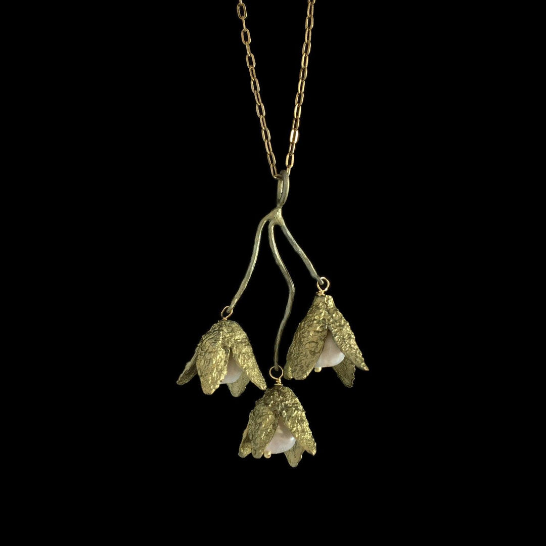 Beech Nut Pendant - Triple Dangle - Michael Michaud Jewellery