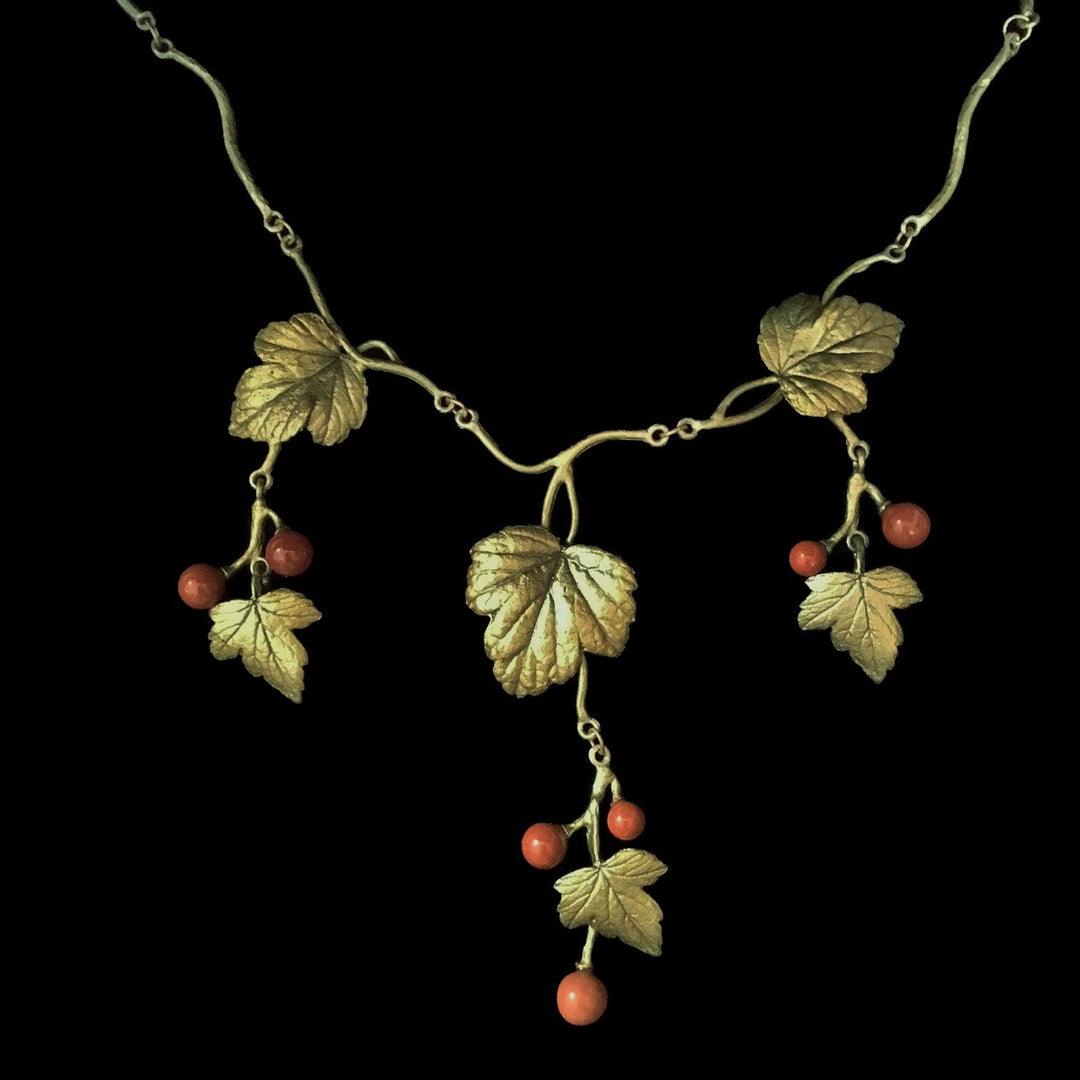 Gooseberry Necklace - Drop Twig - Michael Michaud Jewellery