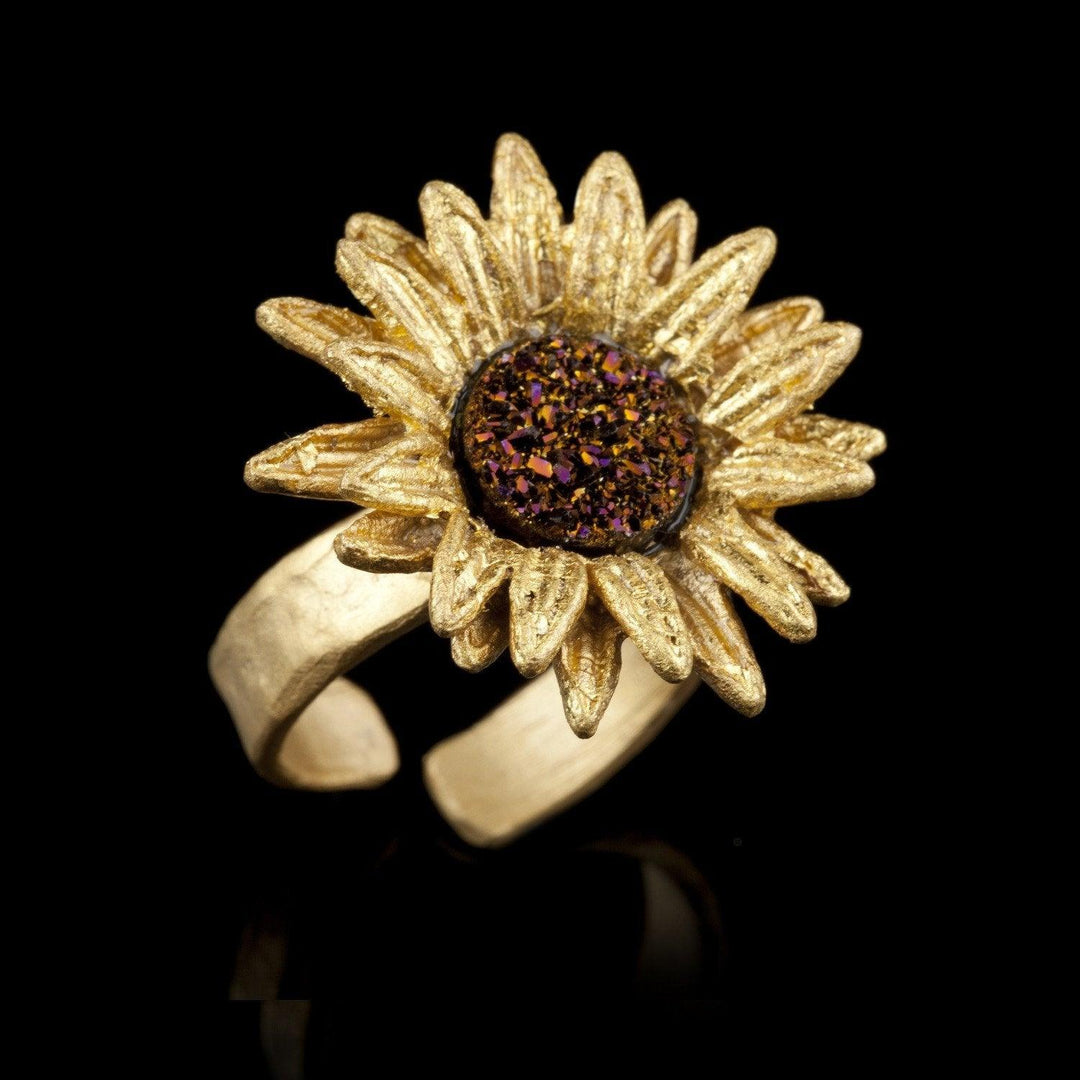 Sunflower Ring - Large - Michael Michaud Jewellery