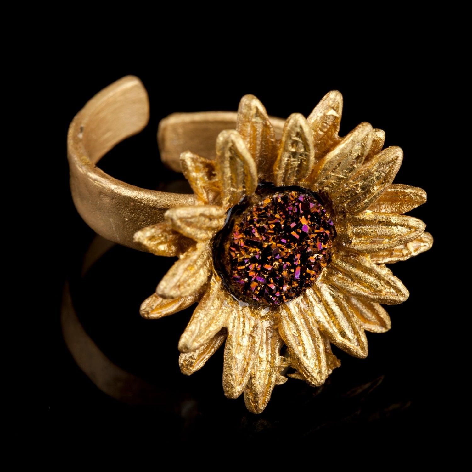 Sunflower Ring - Large - Michael Michaud Jewellery