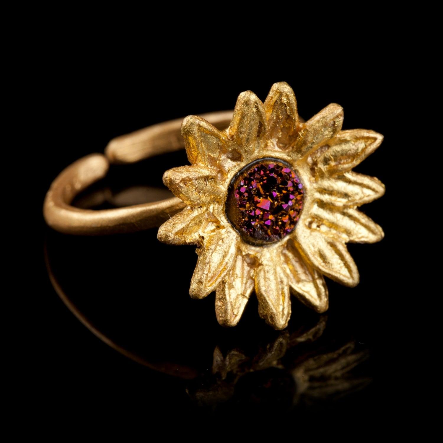 Sunflower Ring - Small - Michael Michaud Jewellery