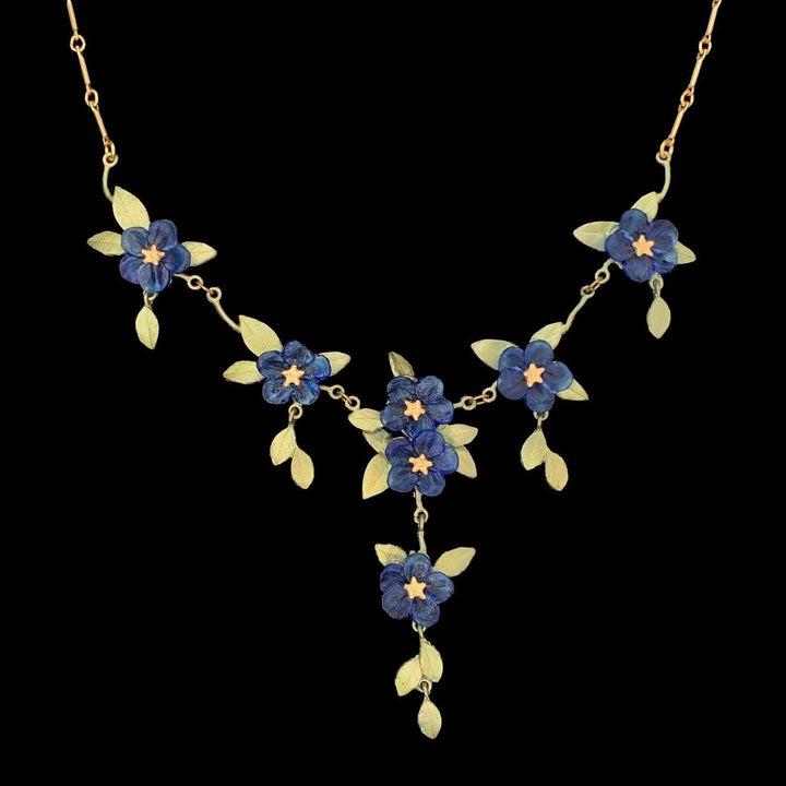 Blue-Eyed Mary Necklace - Michael Michaud Jewellery