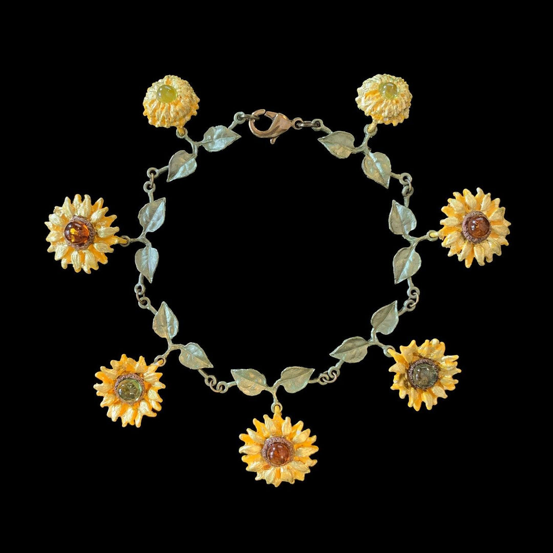 Van Gogh Sunflower Bracelet - Michael Michaud Jewellery