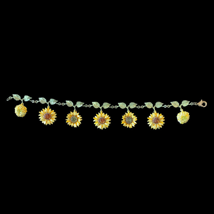 Van Gogh Sunflower Bracelet - Michael Michaud Jewellery