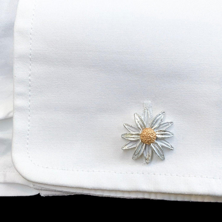 Daisy Cufflinks - Michael Michaud Jewellery